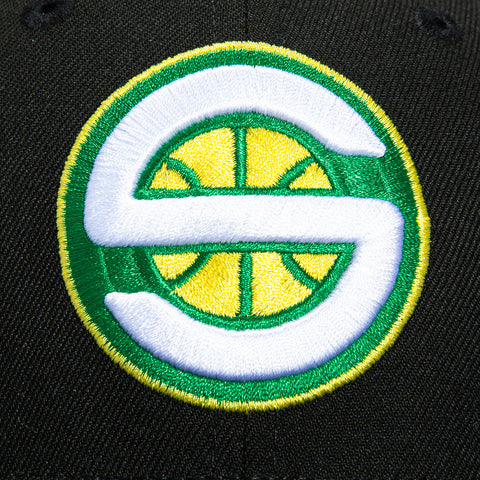 NBA CORE 5950 SONICS 01 ALT BLK/KEL/YEL New Era