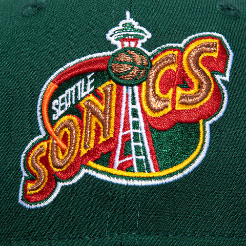 NBA CORE 5950 SONICS 95 LOGO GRN New Era