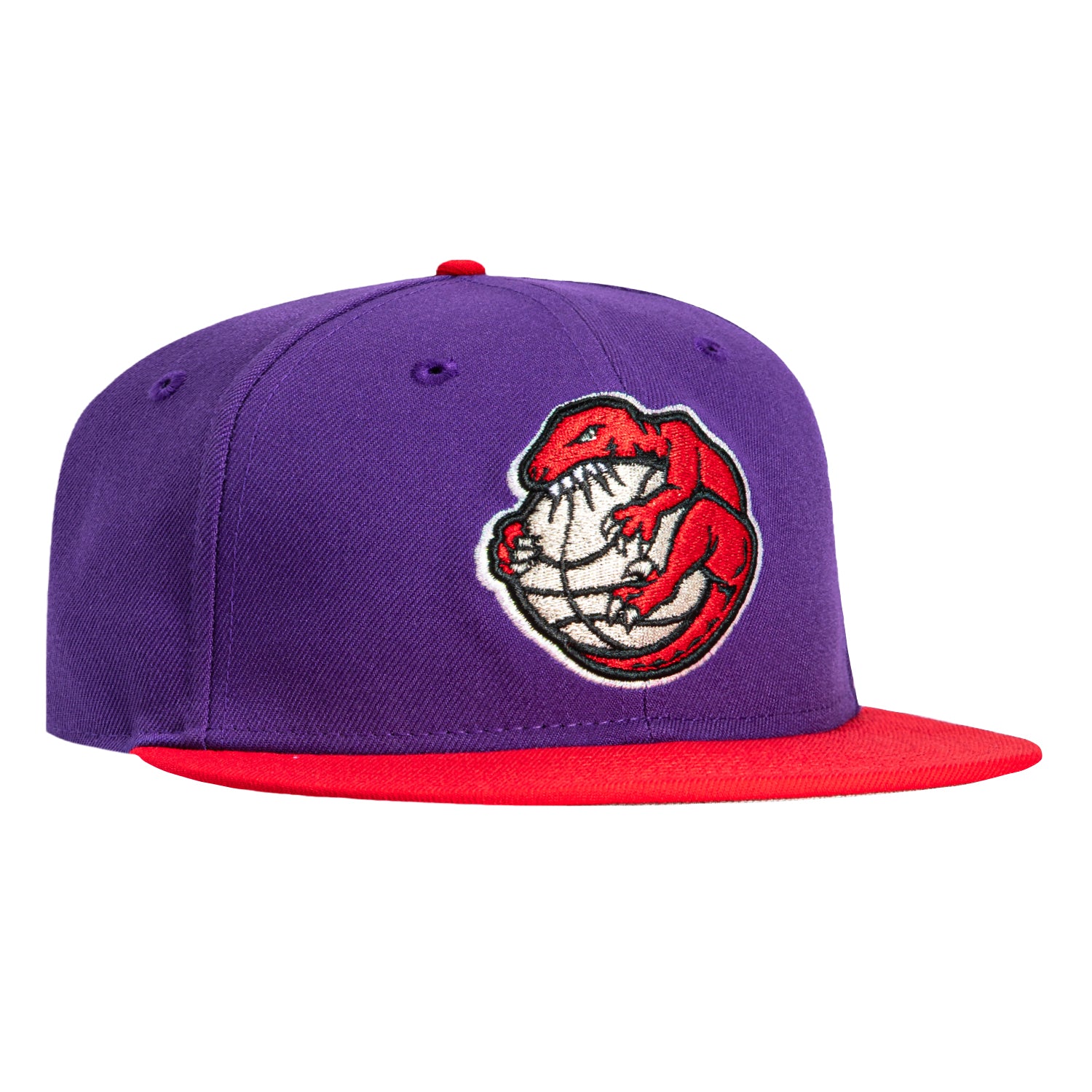 New Era 59Fifty Toronto Raptors 1995 Ball Hat - Purple, Red – Hat Club