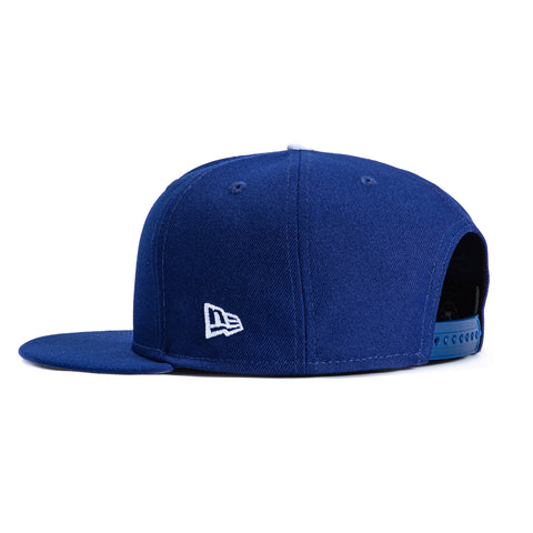 New Era 9Fifty Los Angeles Dodgers Back-to-Back World Series Champions Diamond Patch Snapback Hat - Royal New Era
