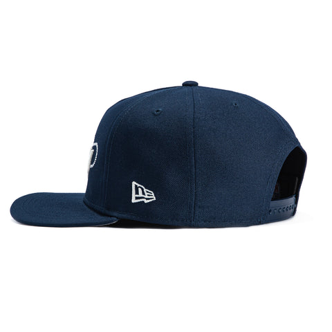 New Era 9Fifty A-Frame Local Play Dallas Cowboys Logo Patch Snapback Hat - Navy Dallas Cowboys