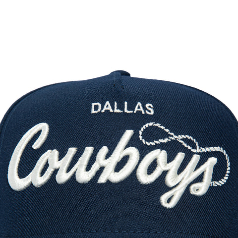 New Era 9Fifty A-Frame Local Play Dallas Cowboys Logo Patch Snapback Hat - Navy Dallas Cowboys
