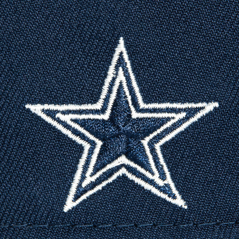 New Era 9Fifty A-Frame Local Play Dallas Cowboys Logo Patch Snapback Hat - Navy Dallas Cowboys