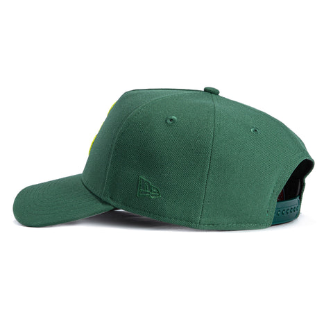 New Era E-Frame Snapback Cap - Plate Santa Monica, Forest