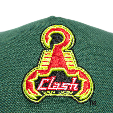 New Era 9Forty A-Frame San Jose Earthquakes Clash Snapback Hat - Green New Era