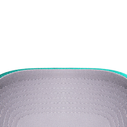 New Era 9Forty A-Frame Mexico World Baseball Classic Mexico Flag Patch Snapback Hat - Mint, Metallic Gold New Era