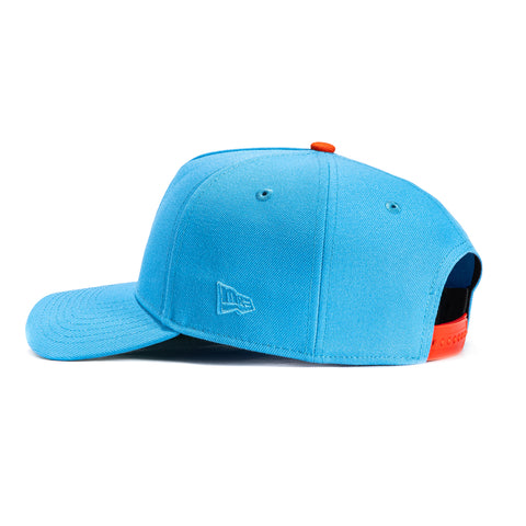 New Era 9Forty A-Frame Buffalo Braves 1971 Snapback Hat - Light Blue New Era