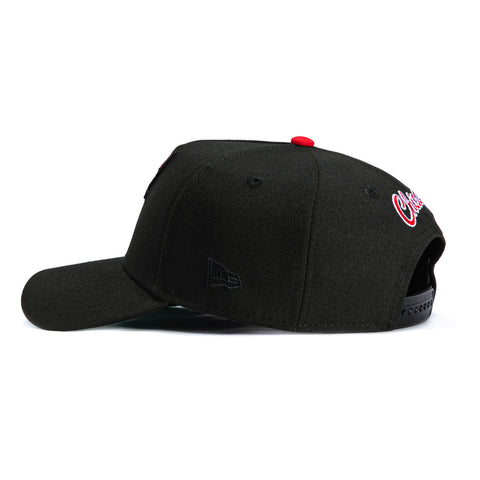 New Era 9Forty A-Frame Chicago Bulls 1988 All Star Game Patch Snapback Hat - Black New Era