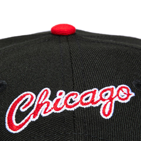 New Era 9Forty A-Frame Chicago Bulls 1988 All Star Game Patch Snapback Hat - Black New Era