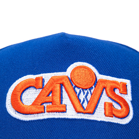 New Era 9Forty A-Frame Cleveland Cavaliers 1983 Snapback Hat - Royal New Era