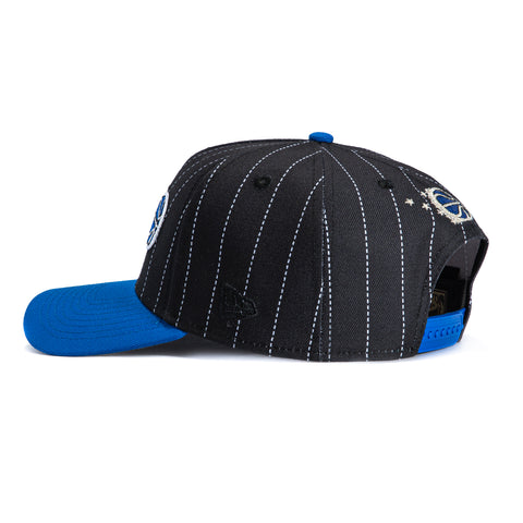 New Era 9Forty A-Frame Orlando Magic 1992 All Star Game Patch Snapback Hat - Black, Royal New Era
