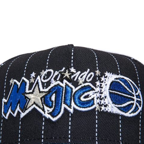 New Era 9Forty A-Frame Orlando Magic 1992 All Star Game Patch Snapback Hat - Black, Royal New Era