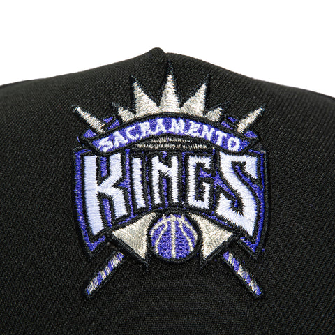 New Era 9Forty A-Frame Sacramento Kings 1994 Snapback Hat - Black New Era