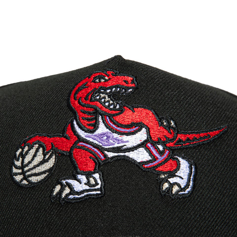 New Era 9Forty A-Frame Toronto Raptors 2000 All Star Game Patch 1995 Alternate Snapback Hat - Black, Purple New Era