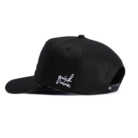 Bunx Golf Sandy Pars Snapback Hat - Black Bunx Golf