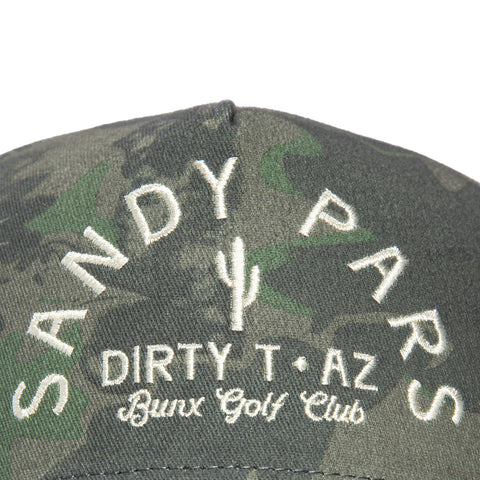 Bunx Golf Sandy Pars Snapback Hat - Muted Camo Bunx Golf