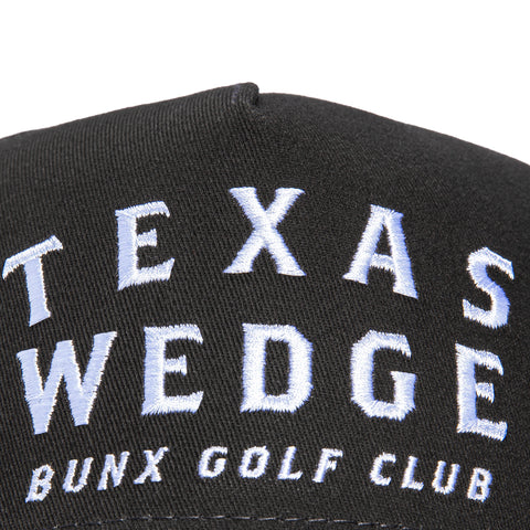 Bunx Golf Texas Wedge Snapback Hat - Charcoal Bunx Golf