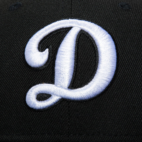 New Era 59Fifty Los Angeles Dodgers 2025 World Series Champions Patch D Hat - Black, White New Era