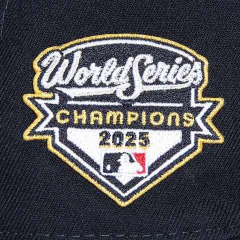 New Era 59Fifty Los Angeles Dodgers 2025 World Series Champions Patch Hat - Navy New Era