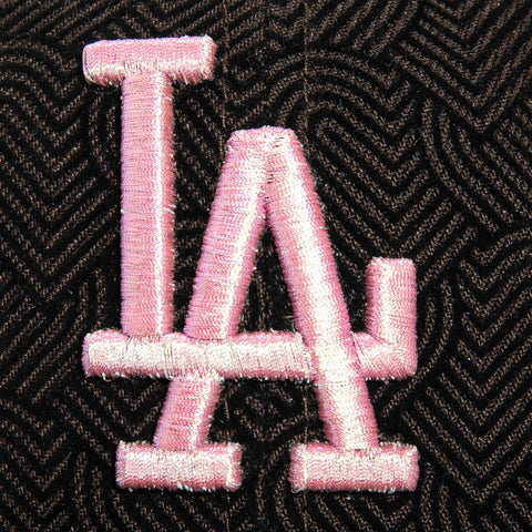 New Era 59Fifty Sweethearts Los Angeles Dodgers 1981 World Series Patch Hat - Brown, Pink New Era