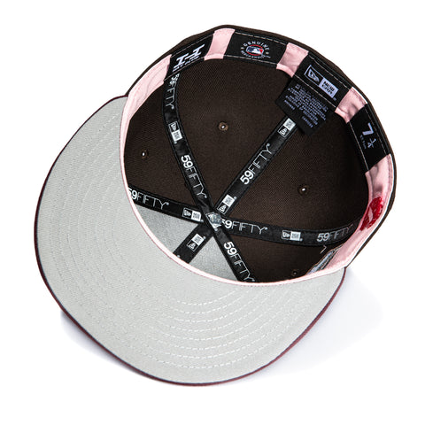 New Era 59Fifty Sweethearts Arizona Diamondbacks Inaugural Patch D Hat - Brown, Maroon New Era