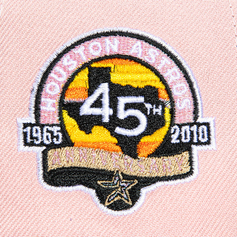New Era 59Fifty Sweethearts Houston Astros 45th Anniversary Patch 2000 Hat - Pink New Era