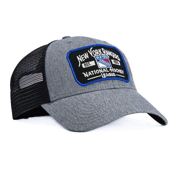 47 Brand MVP New York Rangers Est. 1926 Patch Trucker Snapback Hat