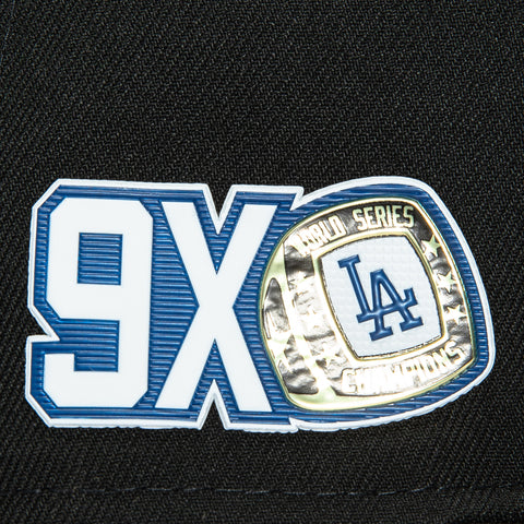 950 DODGERS 9X RING BLK/BLK/BLK New Era
