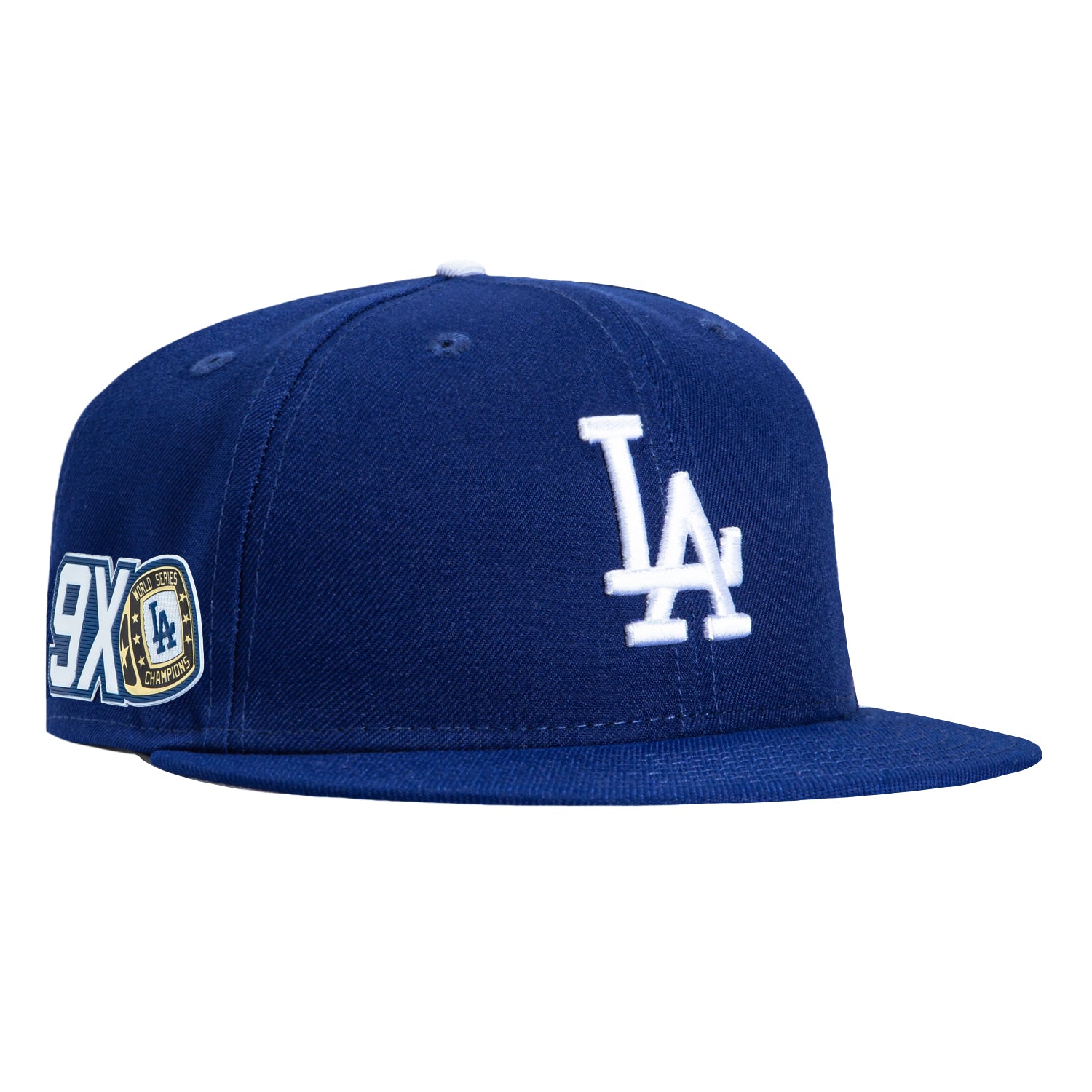 New Era 59Fifty Los Angeles Dodgers 9x Ring Patch Hat - Royal