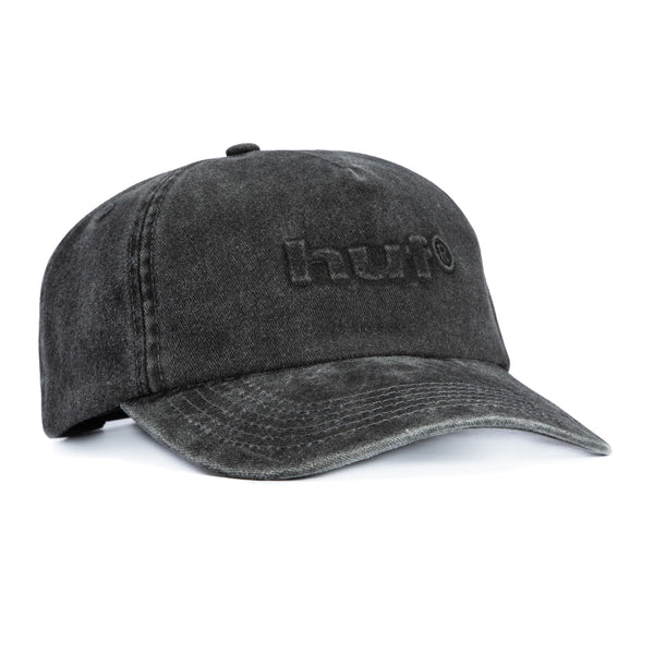 Huf Pacific Wash Snapback Adjustable Hat - Black Washed – Hat Club