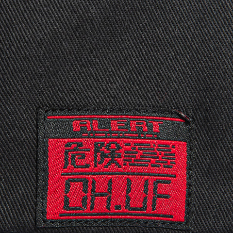 HUF Metal Gear Snapback Hat - Black