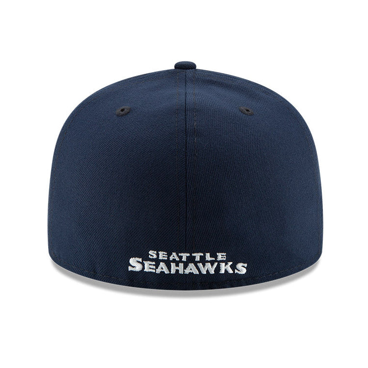 New Era 59Fifty Seattle Seahawks 2026 Super Bowl Patch Hat - Navy
