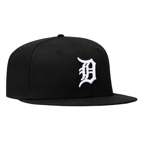 New Era 59Fifty Detroit Tigers Fitted Hat - Black, White New Era