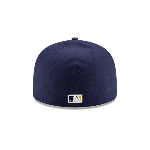 New Era 59Fifty Milwaukee Brewers 2026 World Series Patch Home Hat - Navy New Era