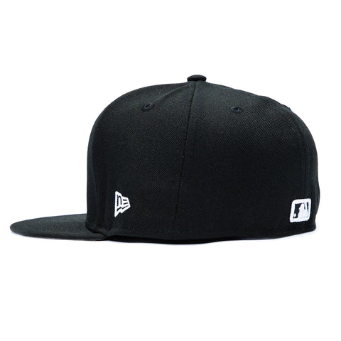 New Era 59Fifty Los Angeles Angels Hat - Black, White New Era