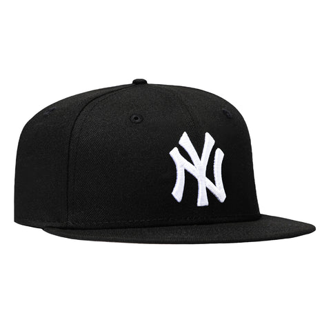 New Era 59Fifty New York Yankees Hat - Black, White New Era