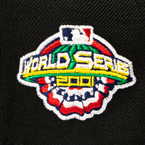 New Era 59Fifty Arizona Diamondbacks 2001 World Series Patch Hat - Black New Era