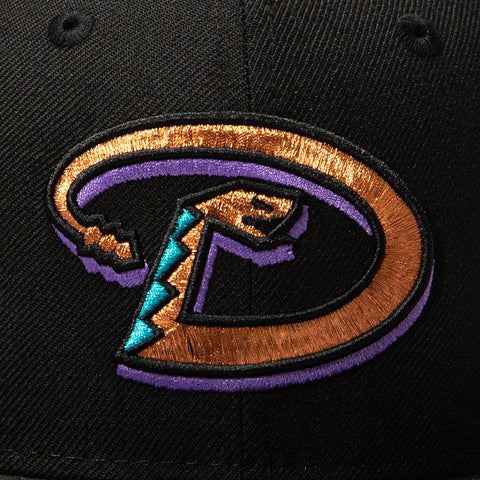 New Era 59Fifty Arizona Diamondbacks 2001 World Series Patch Hat - Black New Era
