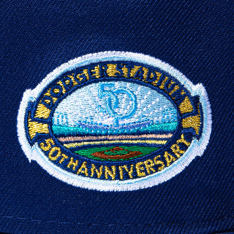 New Era 59Fifty Los Angeles Dodgers 50th Anniversary Stadium Patch Game Hat - Royal New Era