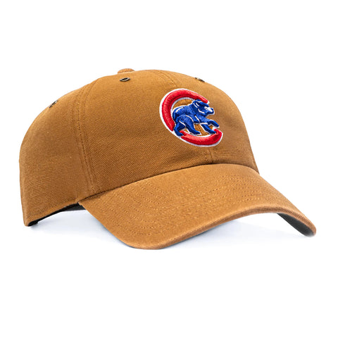 47 Brand x Carhartt Chicago Cubs Cleanup Adjustable Hat - Brown 47 Brand