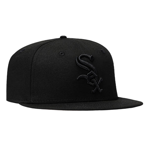 New Era 59Fifty Chicago White Sox Hat - Black, Black New Era