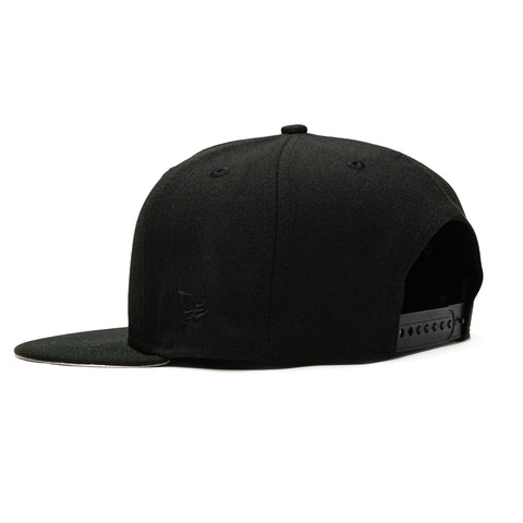 New Era 9Fifty Texas Rangers Snapback Hat - Black, Black New Era