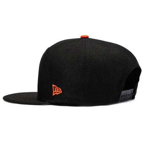 New Era 9Fifty MLB Basic San Francisco Giants Game Snapback Hat - Black New Era