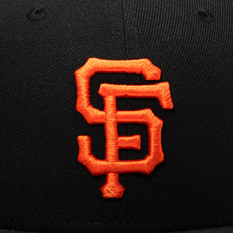 New Era 9Fifty MLB Basic San Francisco Giants Game Snapback Hat - Black New Era