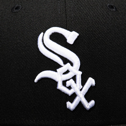 New Era 9Fifty MLB Basic Chicago White Sox Snapback Hat - Black, White New Era