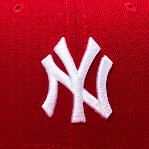 New Era 9Fifty MLB Basic New York Yankees Snapback Hat - Red, White New Era