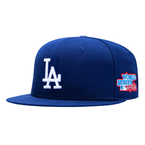 New Era 59Fifty Los Angeles Dodgers 1981 World Series Patch Hat - Royal New Era