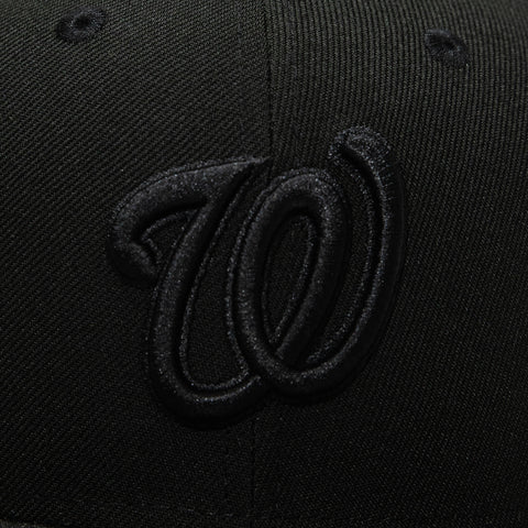 MLB BASIC NATIONALS BLK/BLK/BLK SN New Era