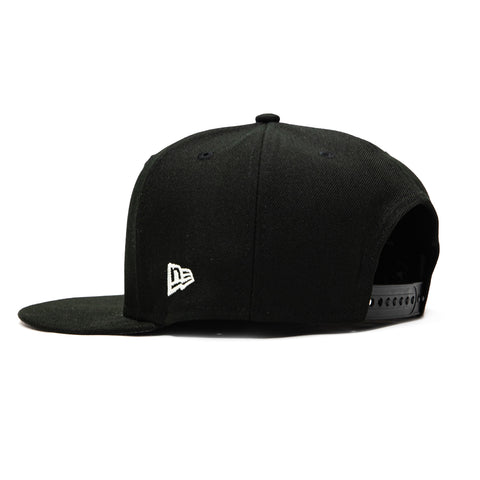 New Era 9Fifty MLB Basic Washington Nationals Snapback Hat - Black, White New Era