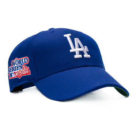 47 Brand Sureshot Los Angeles Dodgers 1981 World Series Patch MVP Snapback Hat - Royal 47 Brand
